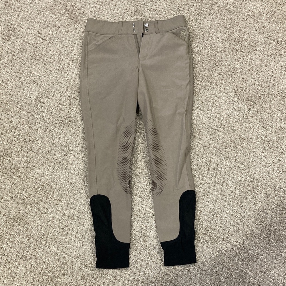 Stylish Gray and Black Kids Leggings